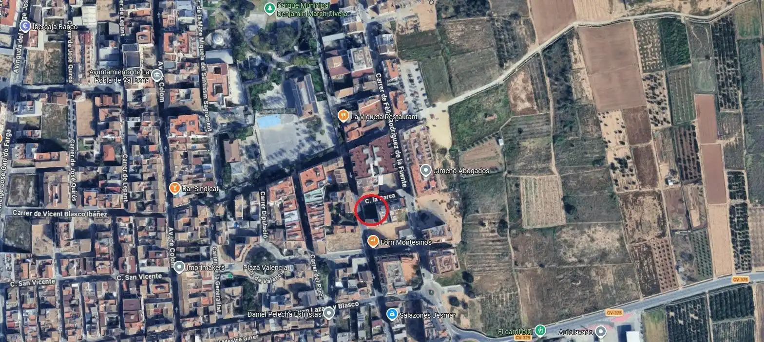 Vista exterior de Residencial en venta en La Pobla de Vallbona