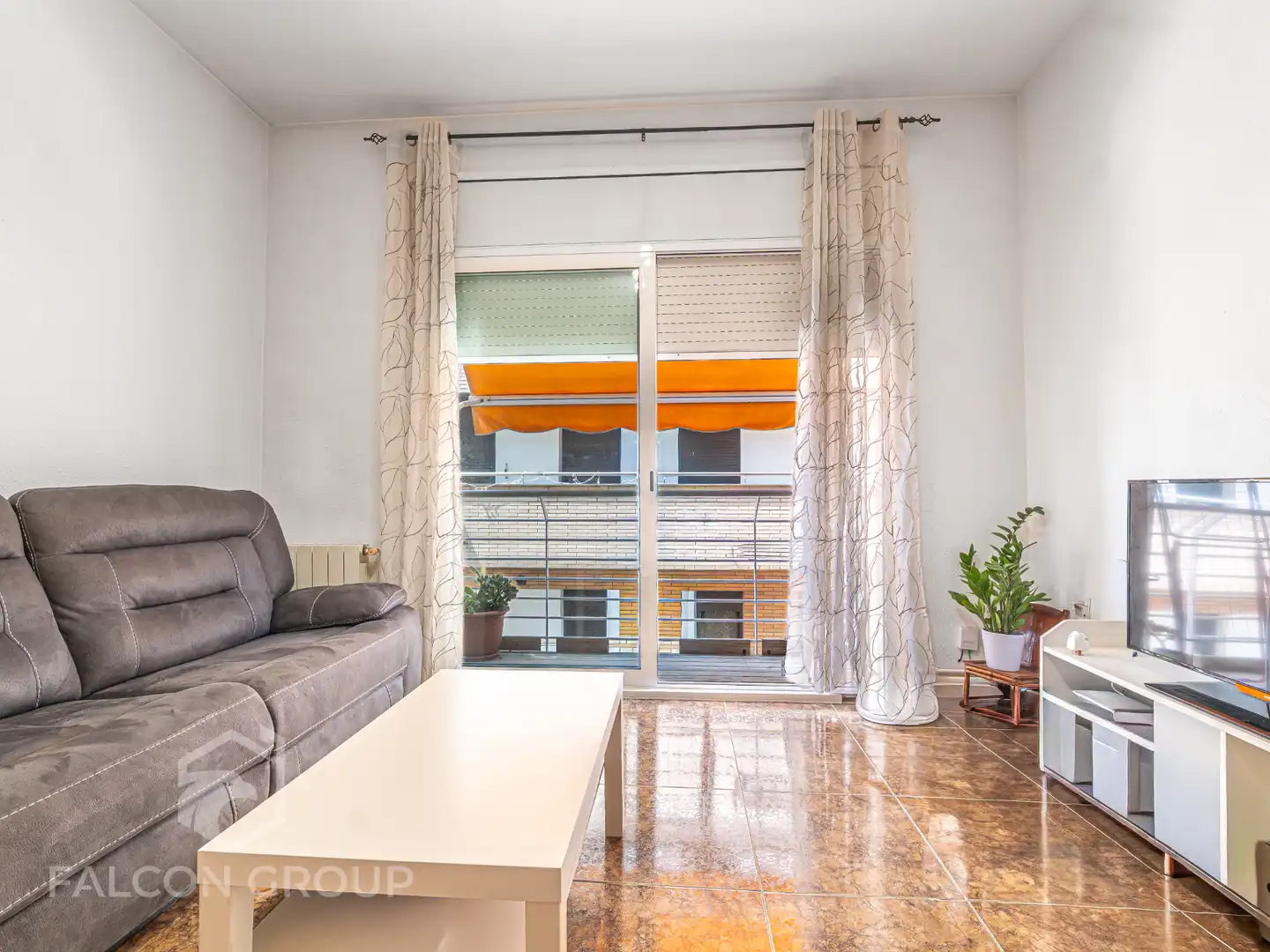 Wohnzimmer von Wohnung zum Verkauf in Vilanova i la Geltrú mit Heizung, Terrasse und Abstellraum