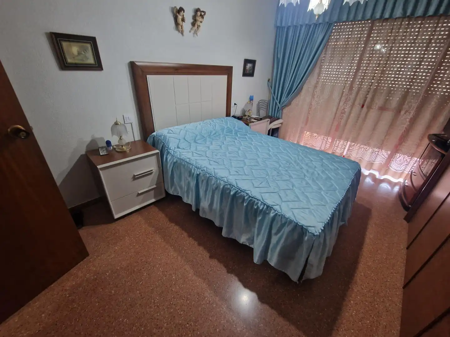 Bedroom of Flat for sale in Águilas  with Air Conditioner, Furnished and Balcony