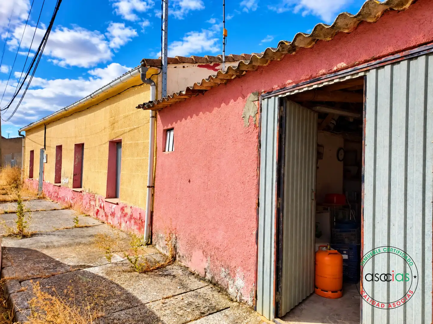 Vista exterior de Casa o xalet en venda en Sahagún, León