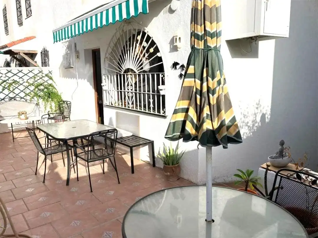 Terrace of Single-family semi-detached for sale in Torremolinos  with Air Conditioner, Private garden and Terrace