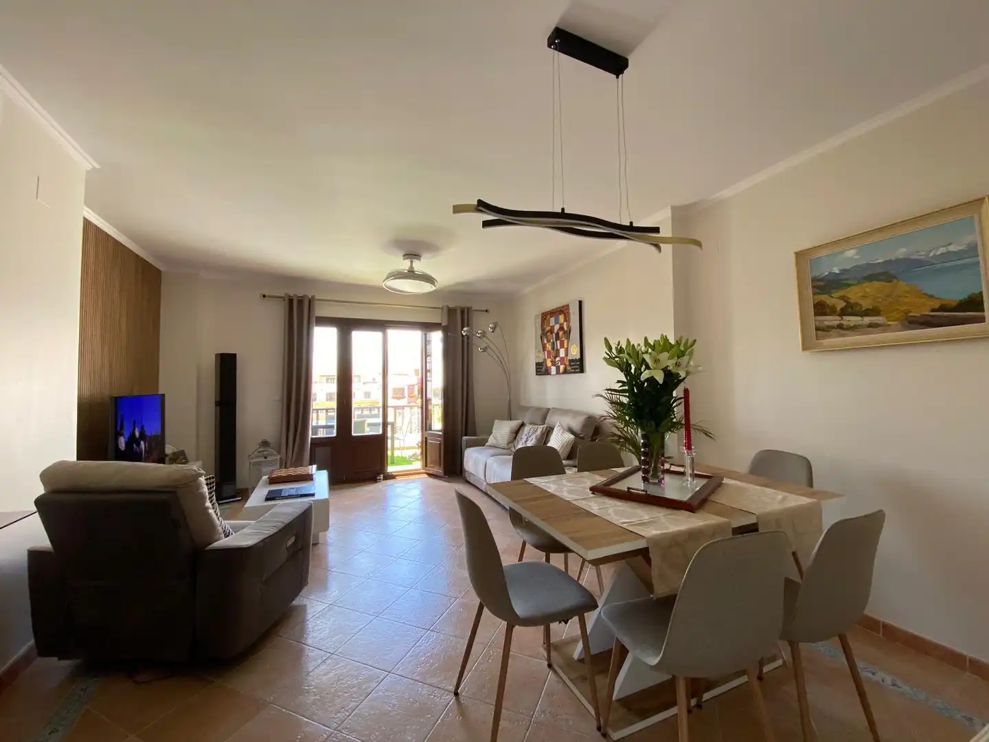Comedor de Dúplex en venta en Ayamonte con Aire acondicionado, Terraza y Trastero