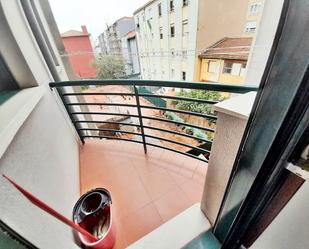 Balcony of Flat to rent in Santander  with Heating, Terrace and Furnished