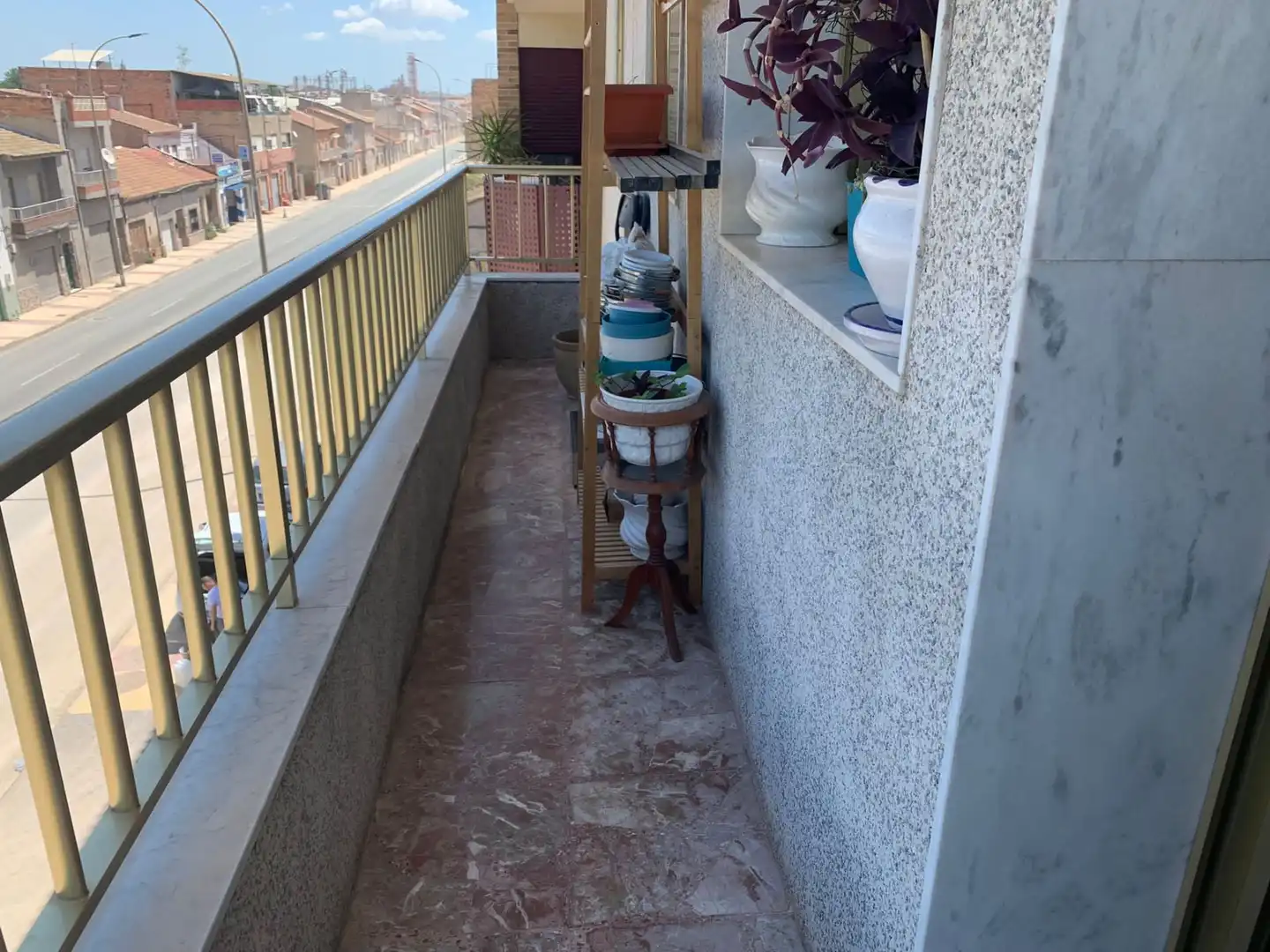 Balcony of Flat for sale in Murcia  with Air Conditioner and Storage room