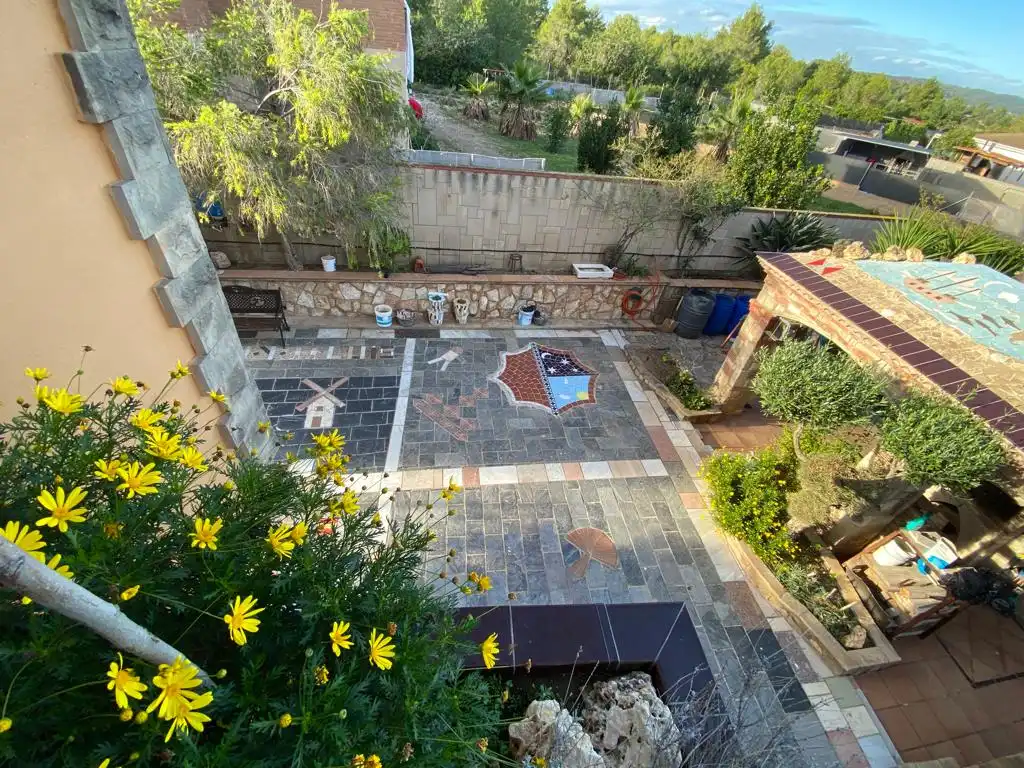 Garden of Detached homes for sale in Altafulla  with Heating, Private garden and Storage room