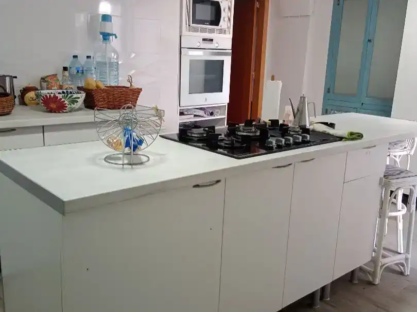 Küche von Country house zur Miete in Algueña mit Möbliert