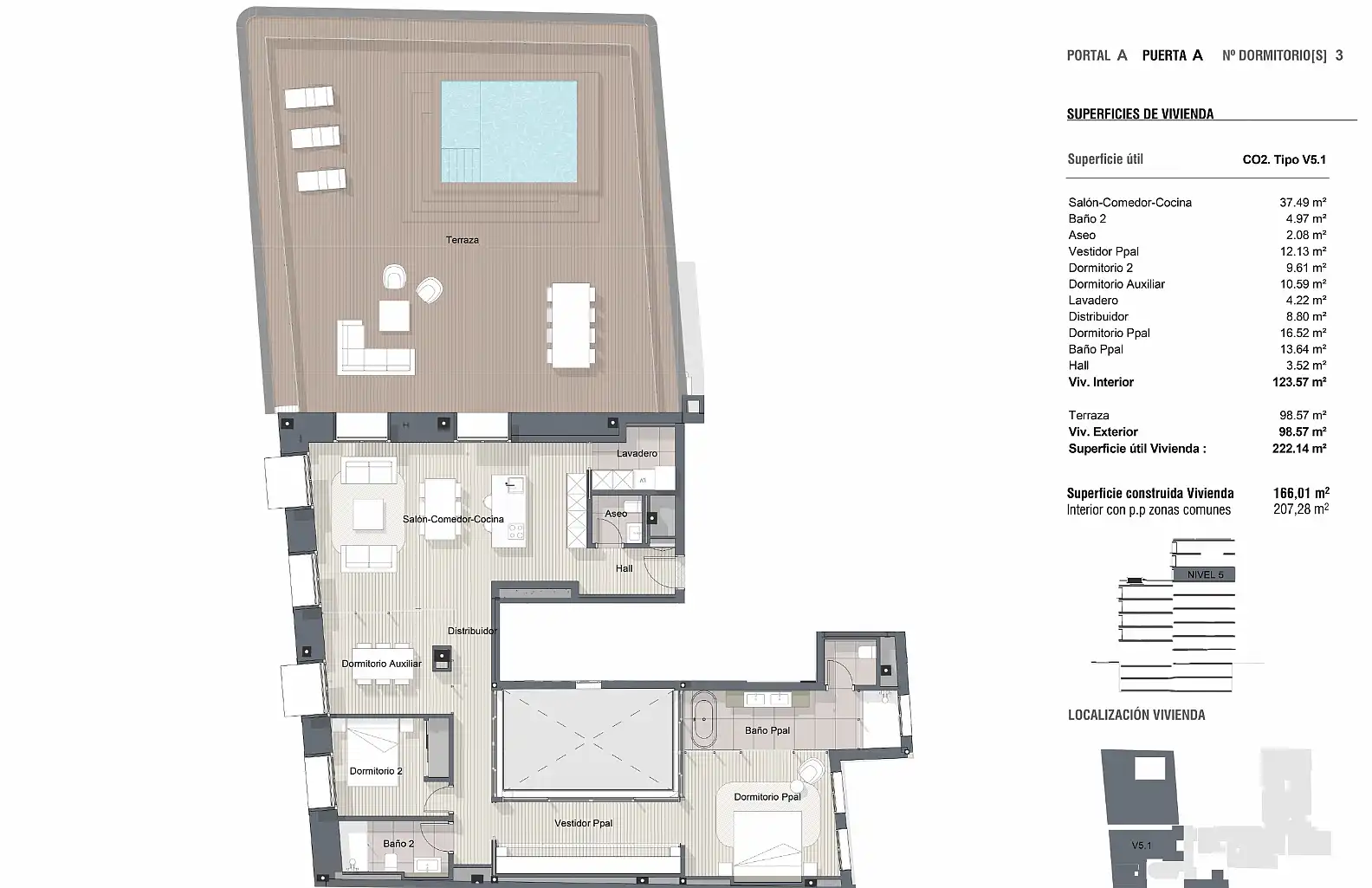Mini appartamento con terrazza in vendita a Gràcia, imagen 23