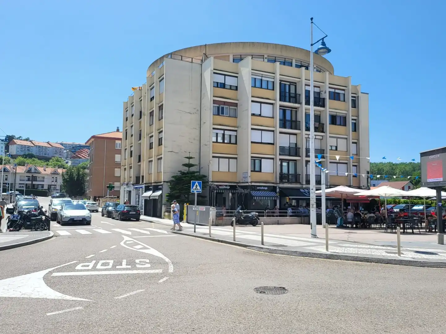 Vista exterior de Pis en venda en Suances amb Calefacció i Terrassa