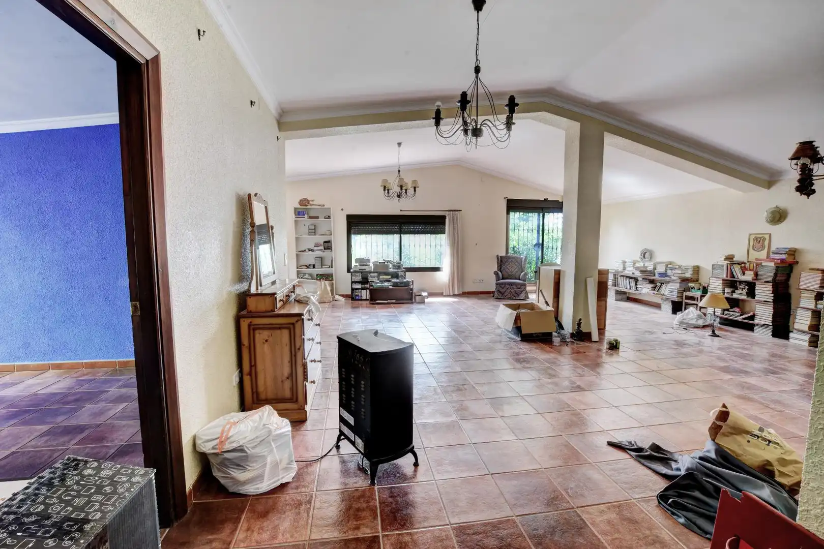 Sala de estar de Casa o chalet en venta en Málaga con Jardín privado, Terraza y Trastero