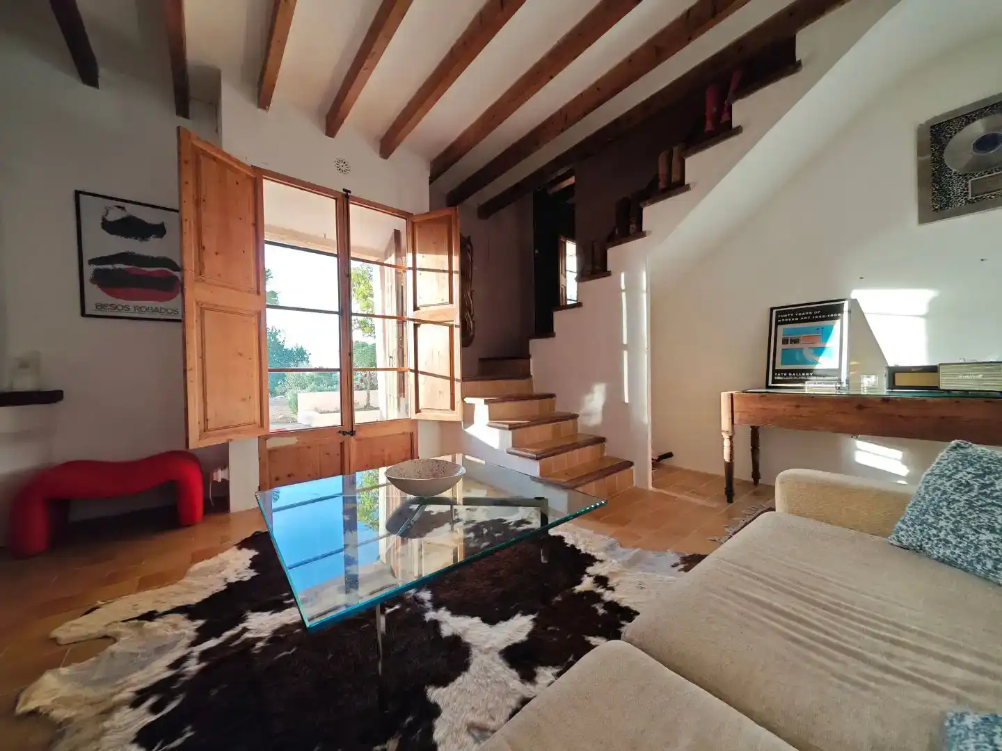 Wohnzimmer von Country house zum Verkauf in Lloseta