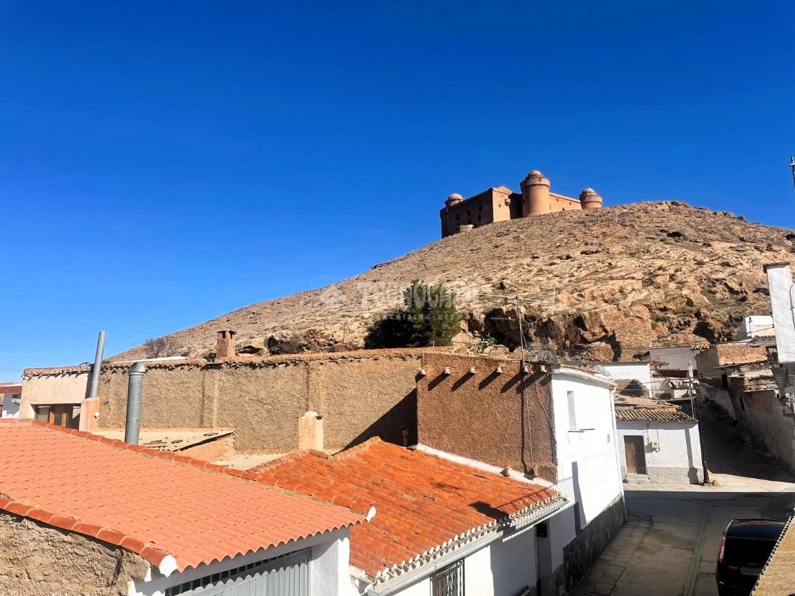 Exterior view of Single-family semi-detached for sale in Lanteira  with Terrace and Furnished