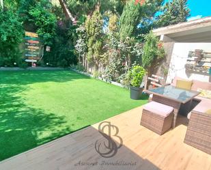 Terrace of Single-family semi-detached for sale in Alicante / Alacant  with Air Conditioner, Heating and Private garden