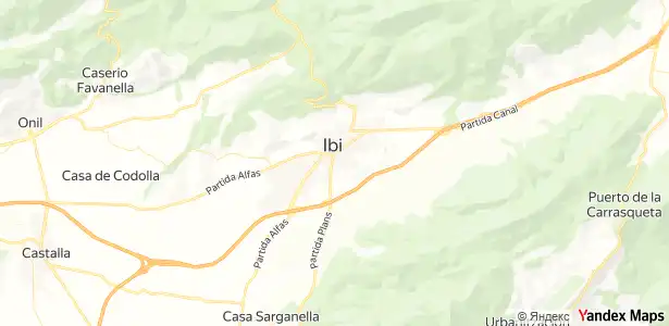 Vista exterior de Piso en venta en Ibi