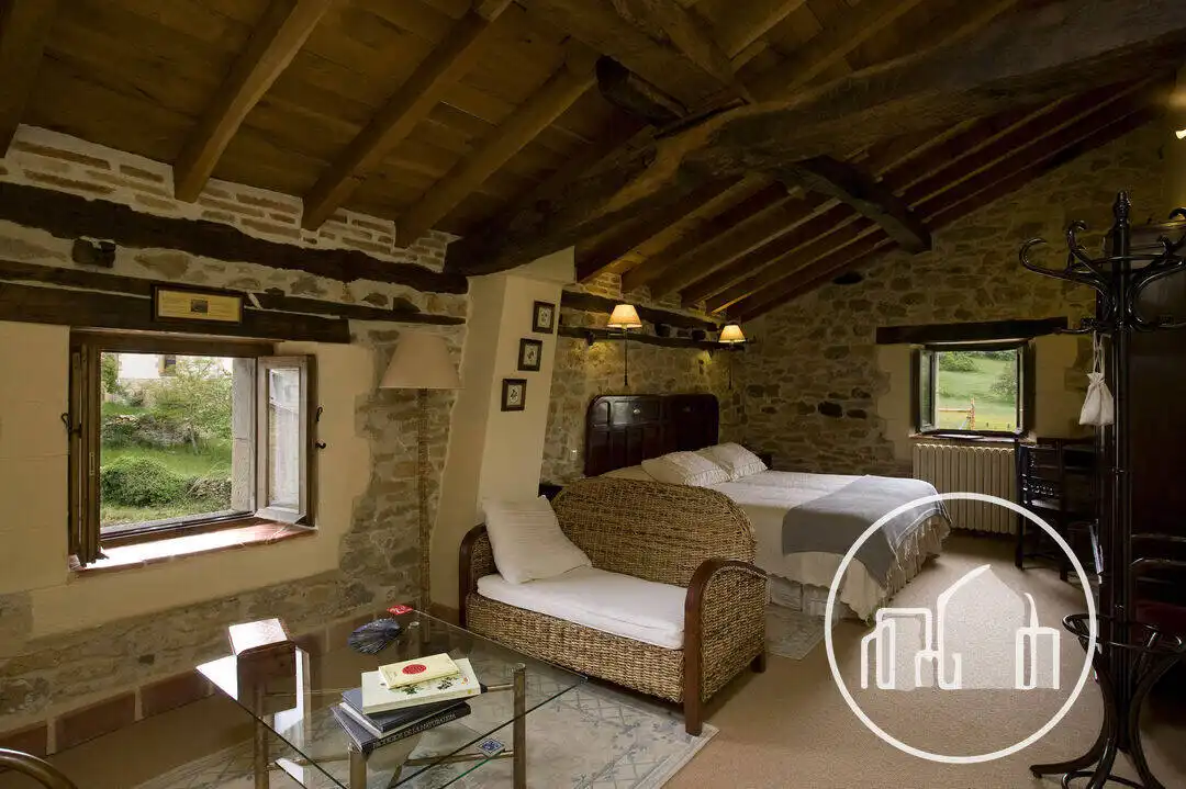 Habitación de Casa o chalet en venta en Merindad de Sotoscueva con Calefacción, Terraza y Balcón