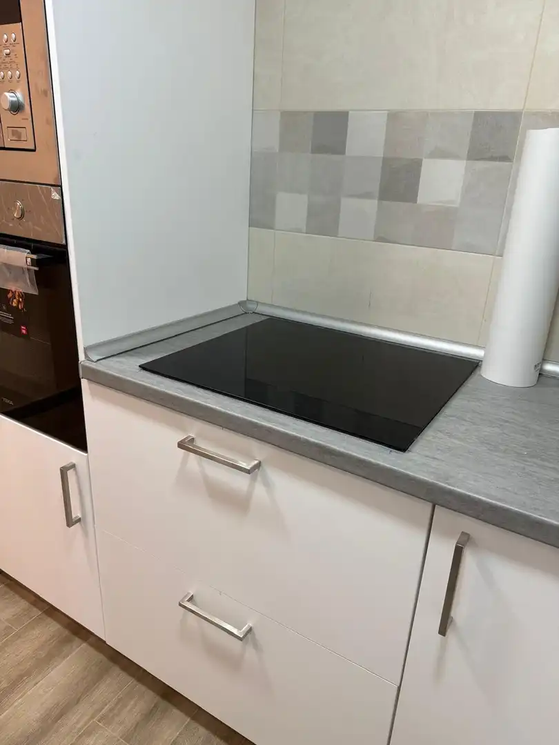 Kitchen of Flat for share in Valladolid  with Heating and Furnished