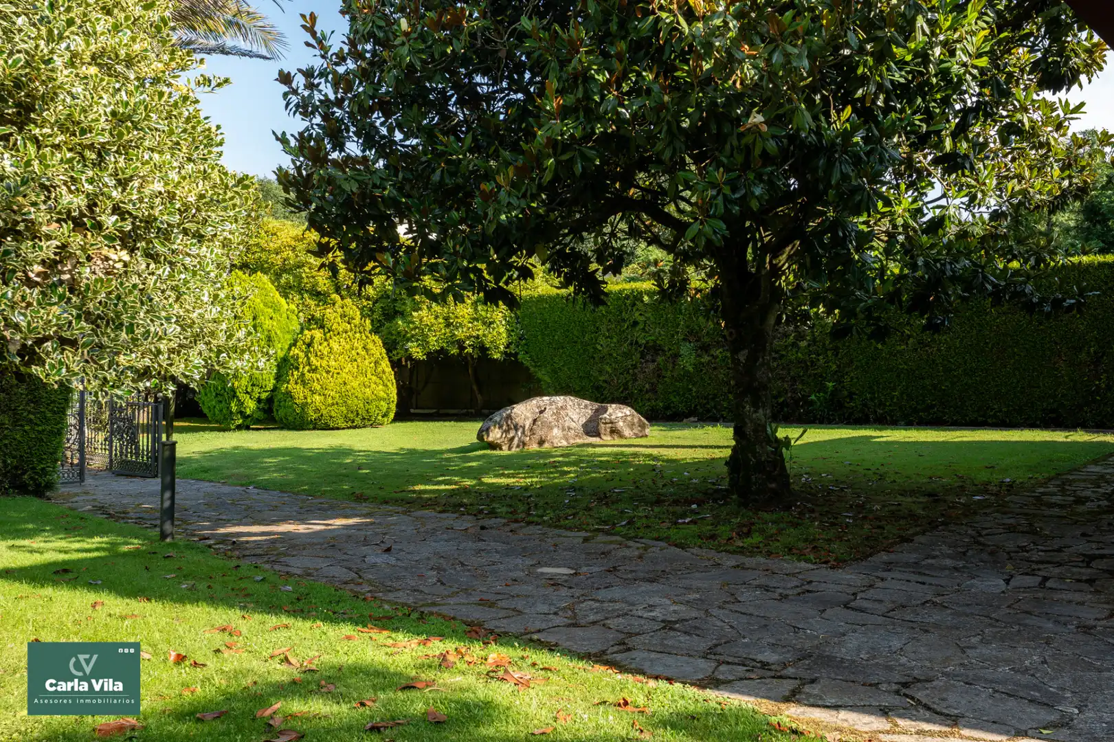 Jardí de Casa o xalet en venda en Lugo amb Calefacció, Jardí privat i Parquet