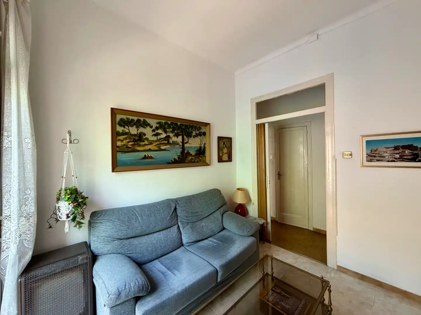 Sala de estar de Piso en venta en Barcelona con Balcón