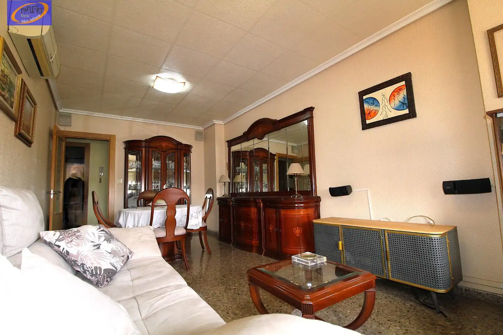 Sala de estar de Piso en venta en Valencia con Balcón