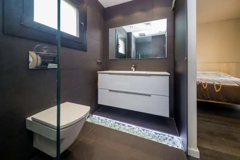 Baño de Ático en venta en Calonge i Sant Antoni con Aire acondicionado, Calefacción y Terraza