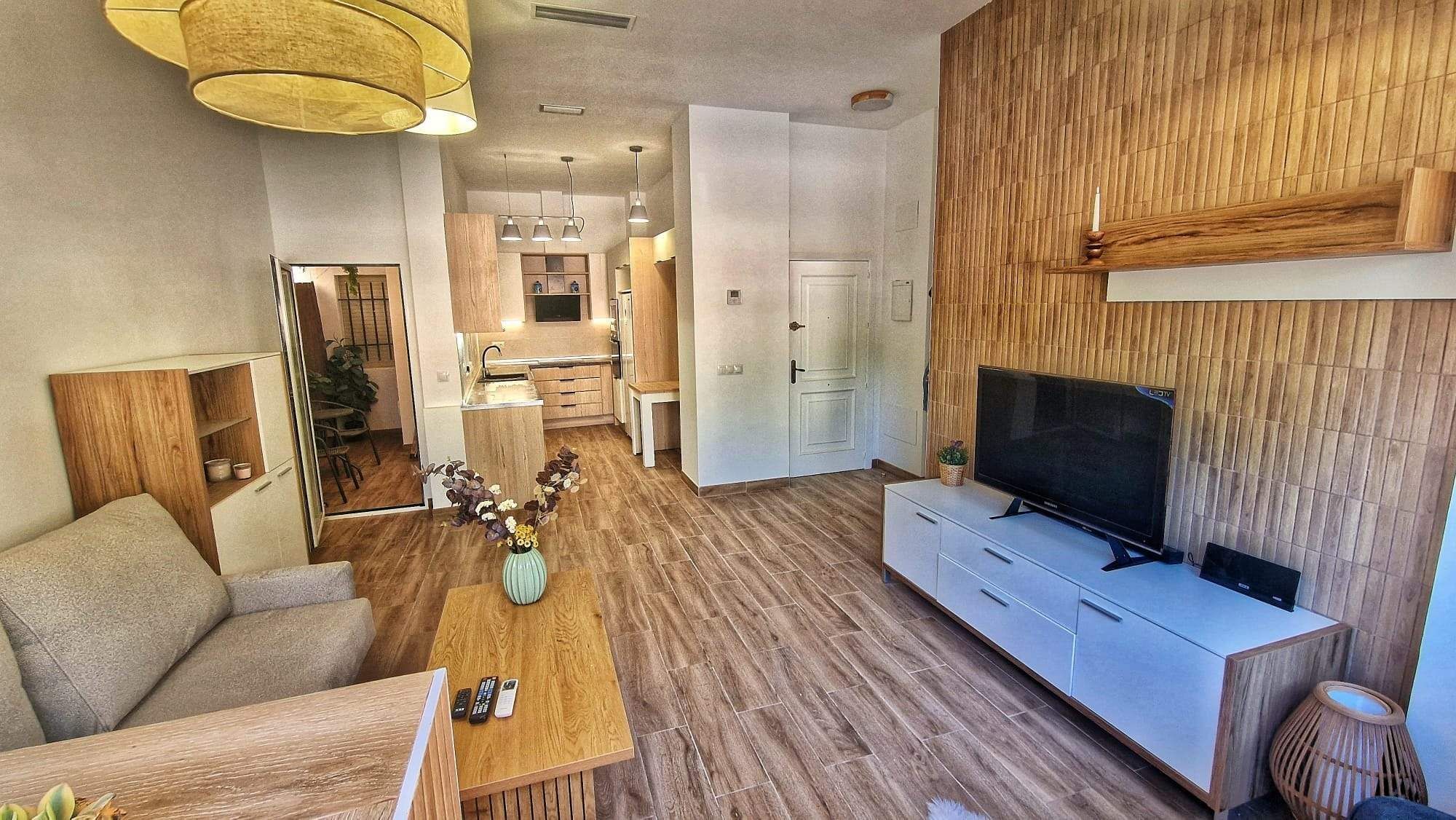 Sala d'estar de Pis en venda en Santa Pola amb Aire condicionat i Terrassa
