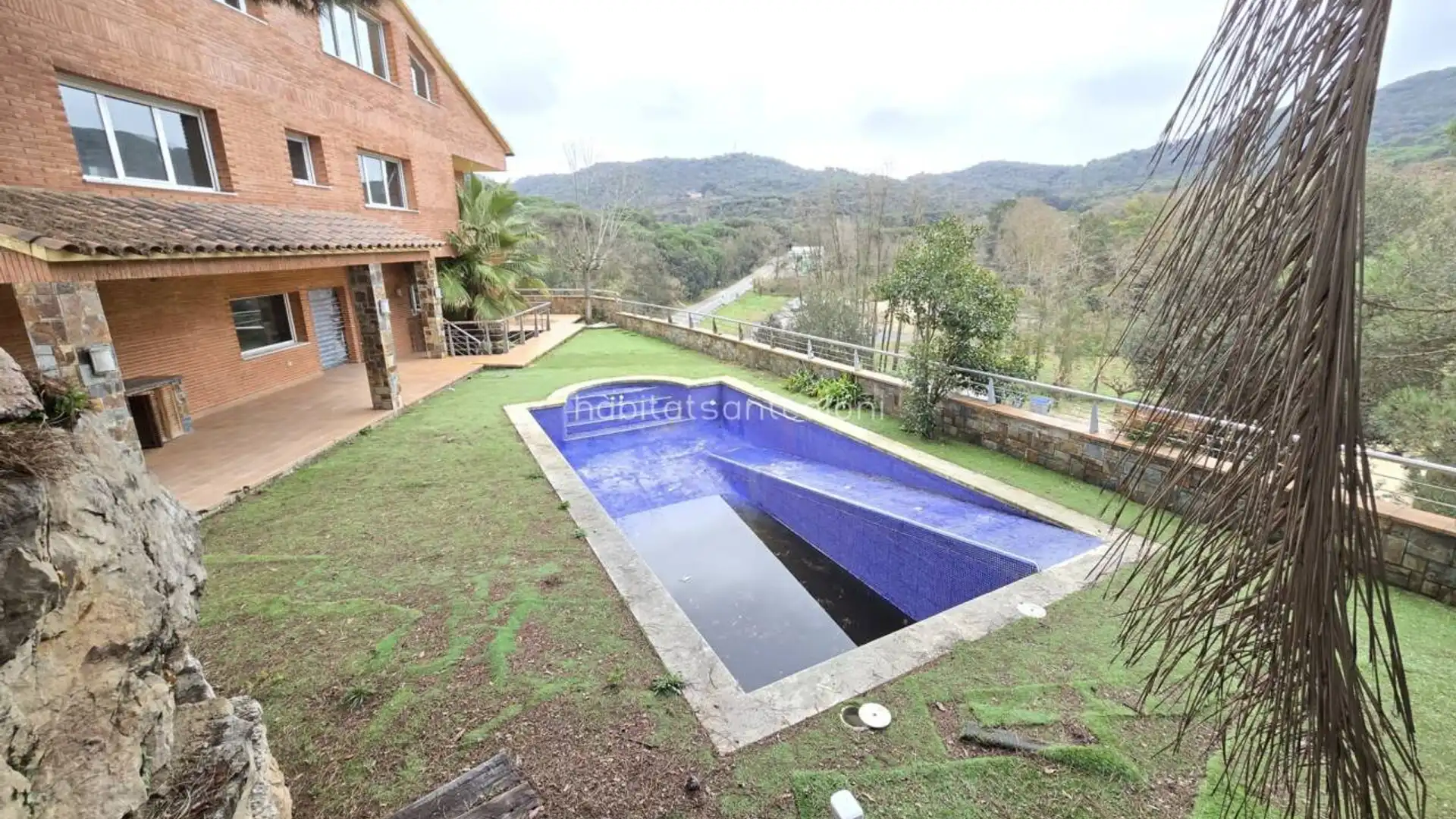 Piscina de Casa o chalet en venta en Vallromanes con Jardín privado, Terraza y Piscina