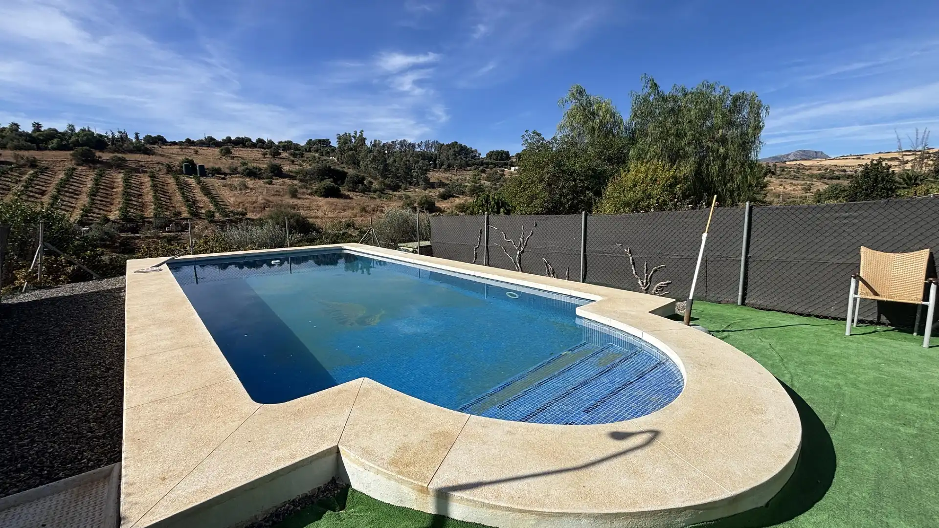 Casa rustica con piscina in vendita a Pizarra, imagen 4