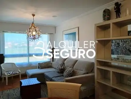 Living room of Flat for rent in Oleiros  with Heating and Furnished