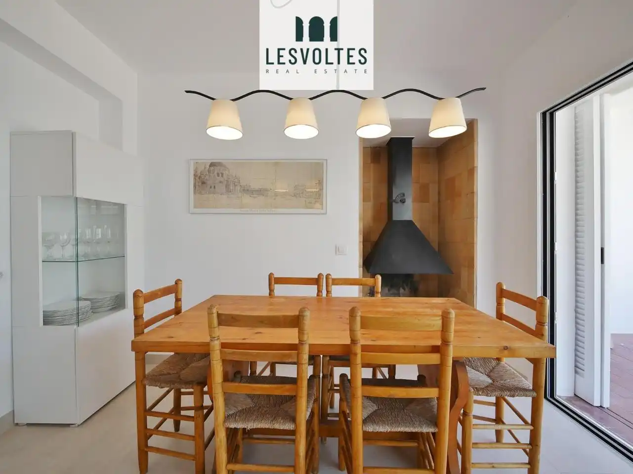 Comedor de Piso de alquiler en Palafrugell con Calefacción, Terraza y Amueblado