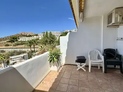 Terrasse von Dachboden zum Verkauf in Mijas mit Klimaanlage, Heizung und Terrasse