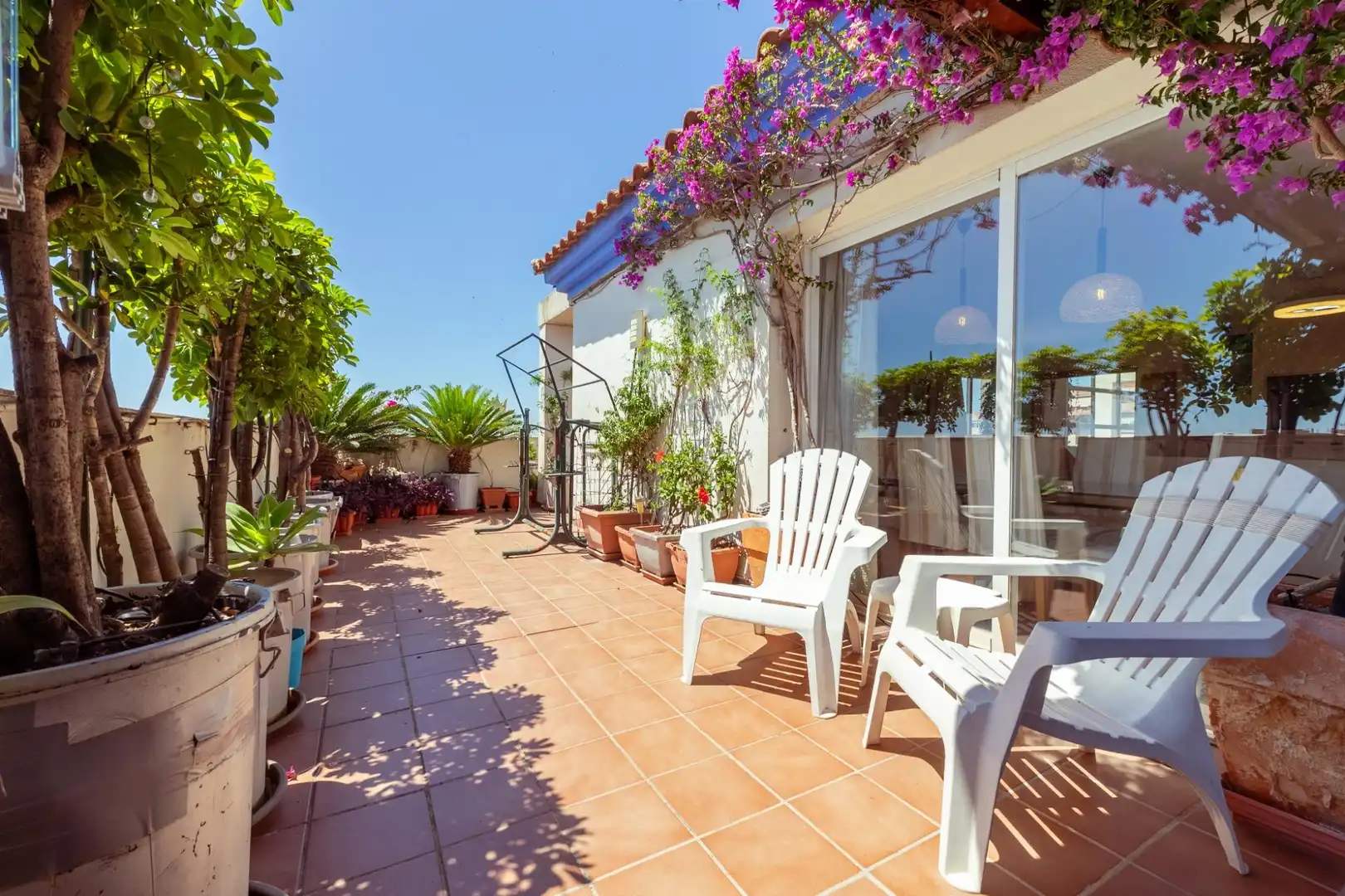 Àtic amb piscina en venda a Estepona Pueblo