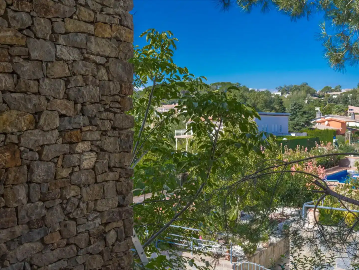 Terrasse von Wohnung zur Miete in Girona Capital mit Balkon