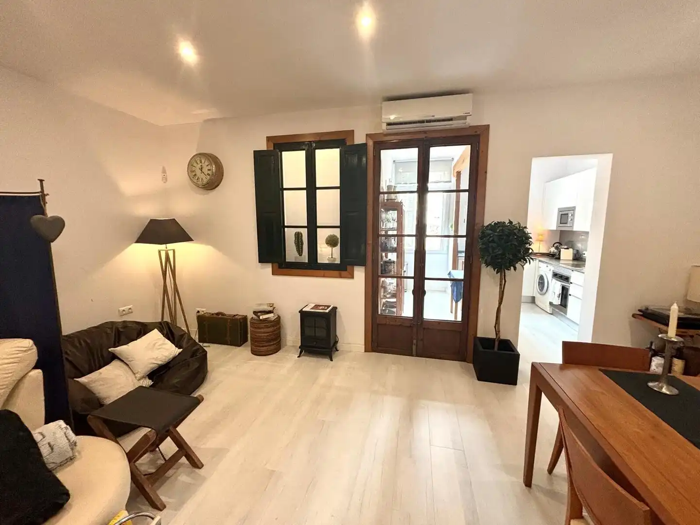 Living room of Apartments for rent in  Palma de Mallorca  with Air Conditioner and Furnished