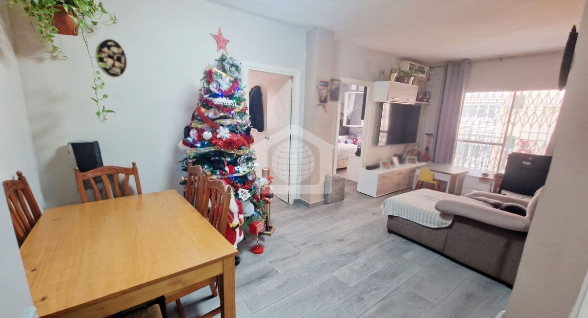 Sala d'estar de Pis en venda en Málaga Capital amb Aire condicionat, Parquet i Terrassa