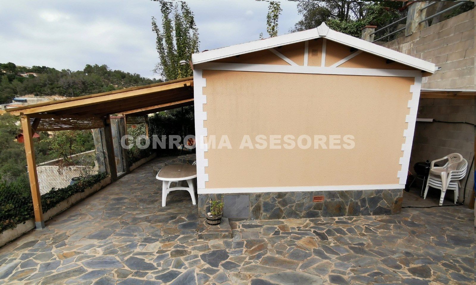 Vista exterior de Casa o chalet en venta en Lloret de Mar con Jardín privado, Parquet y Terraza