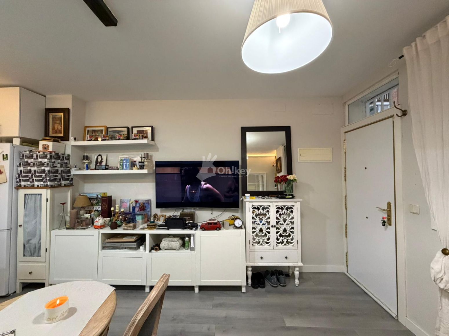 Living room of Flat for sale in  Madrid Capital  with Air Conditioner and Heating