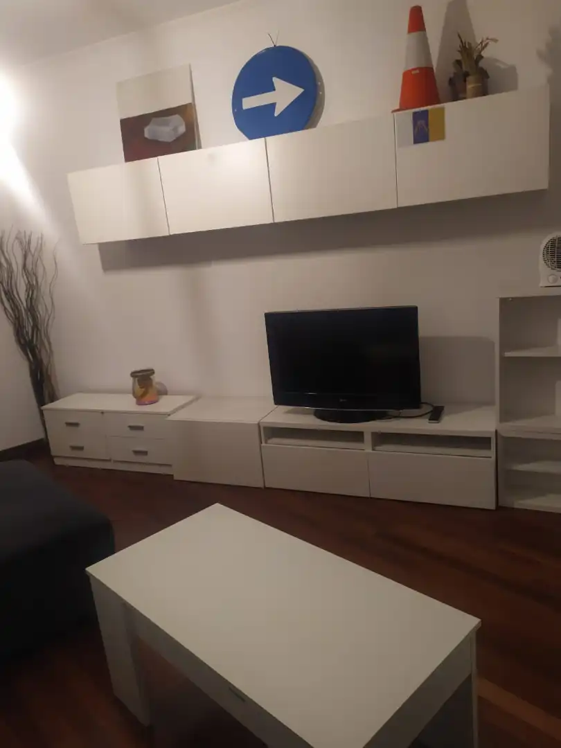 Sala de estar de Piso de alquiler en Ferrol con Amueblado