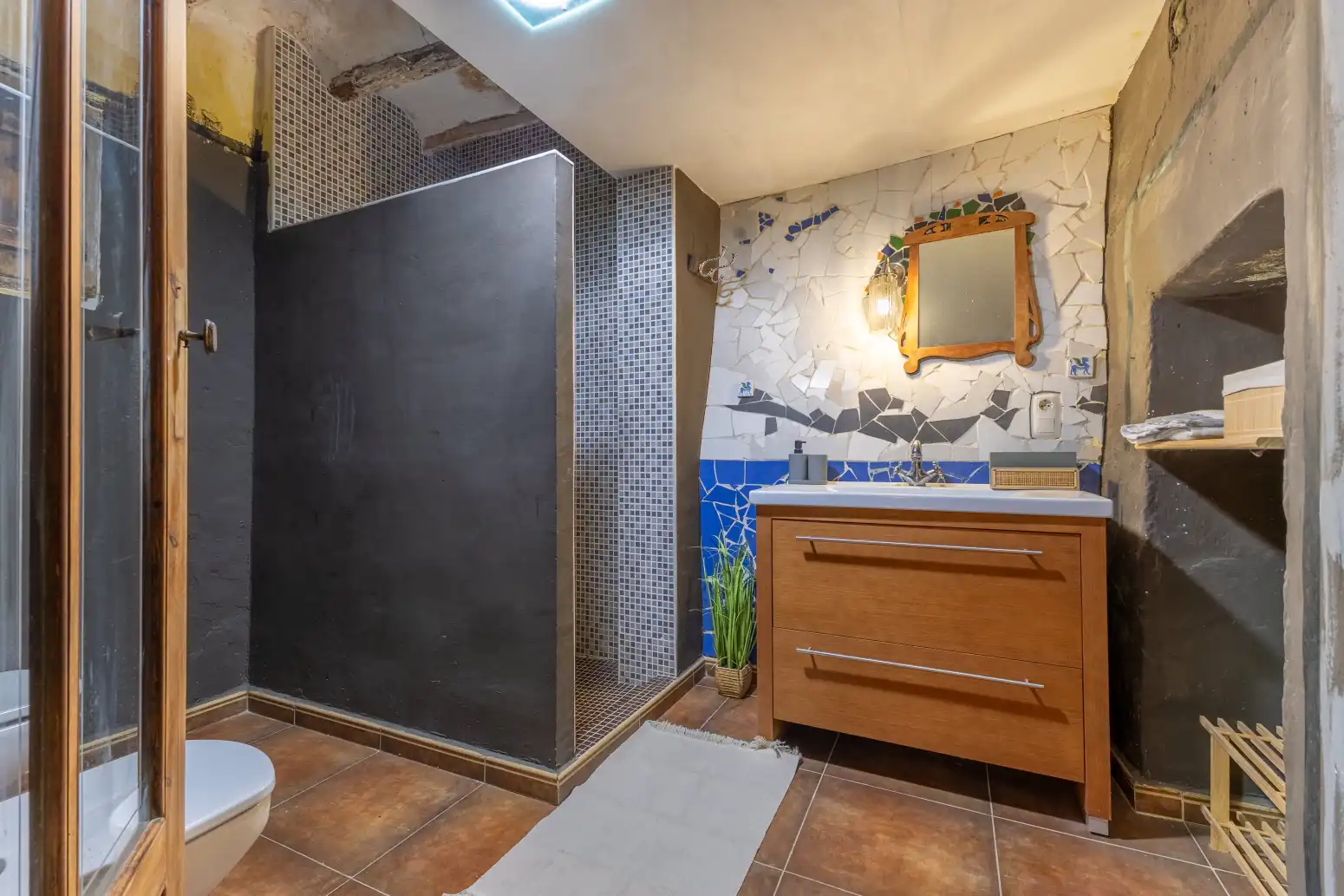 Baño de Casa o chalet en venta en Algar de Palància con Parquet, Terraza y Trastero