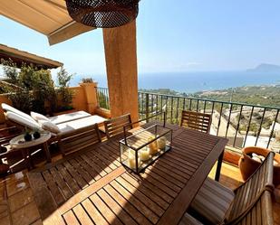 Terrace of House or chalet to rent in Altea  with Air Conditioner, Terrace and Swimming Pool