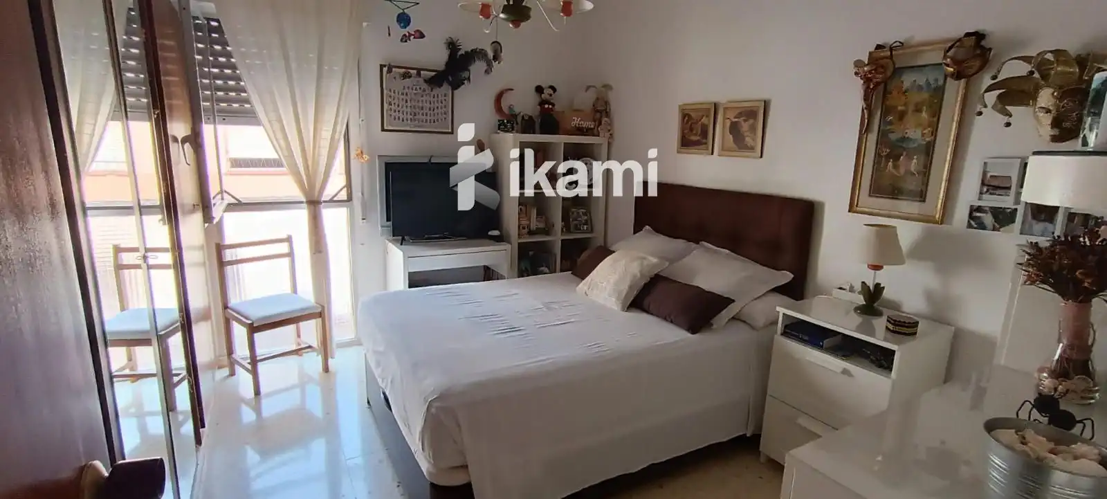 Bedroom of Flat for sale in Villajoyosa / La Vila Joiosa  with Air Conditioner, Heating and Terrace
