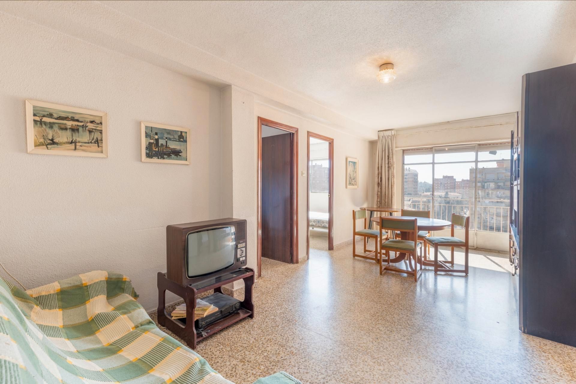 Bedroom of Flat for sale in  Granada Capital  with Terrace
