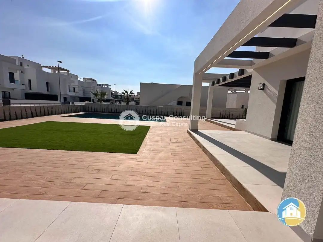 Terraza de Casa o chalet en venta en Rojales con Aire acondicionado, Calefacción y Jardín privado