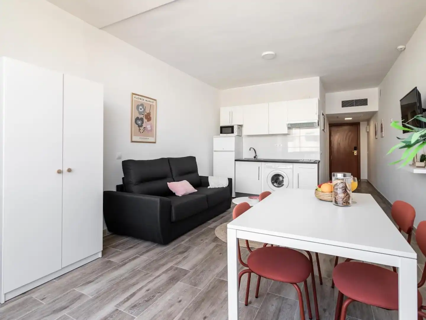 Sala de estar de Apartamento en venta en Fuengirola con Aire acondicionado, Piscina y Amueblado