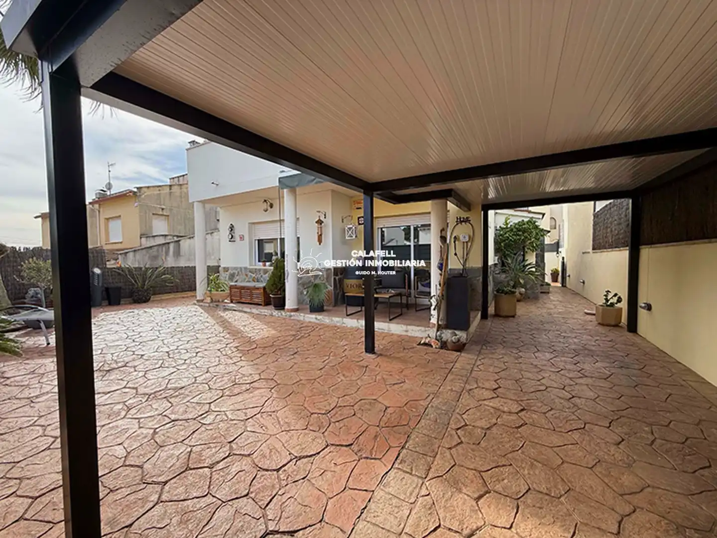 Vista exterior de Casa o chalet en venta en Calafell con Aire acondicionado y Terraza