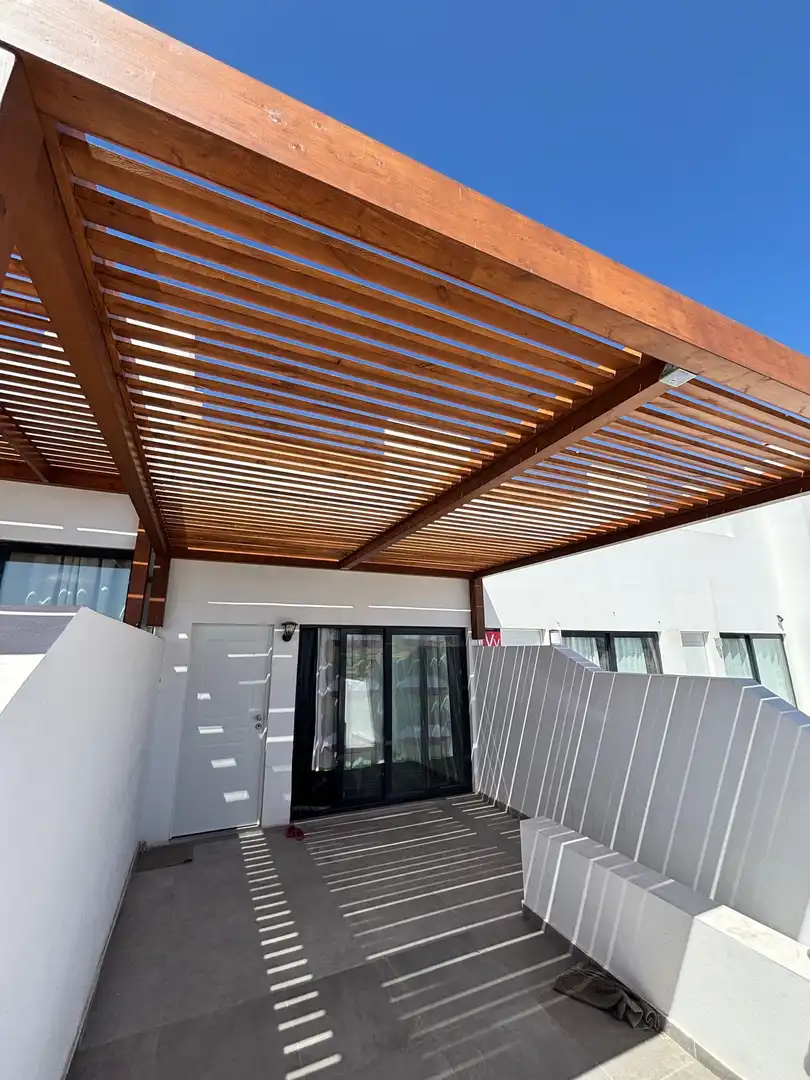 Terraza de Casa adosada en venta en La Oliva
