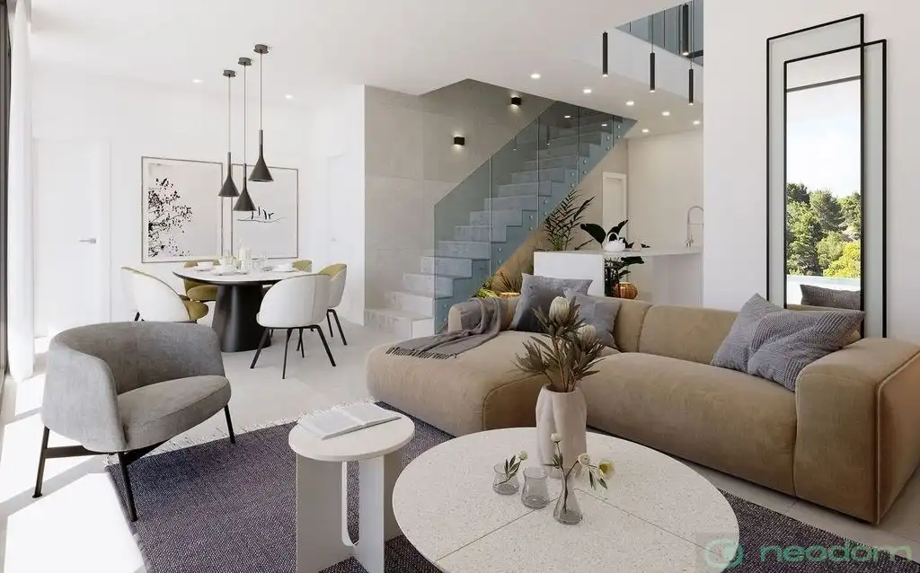 Casa amb piscina en venda a Finestrat Pueblo, imagen 2