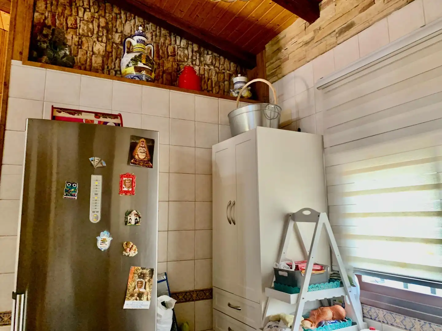 Cocina de Casa o chalet en venta en Lora del Río con Aire acondicionado, Calefacción y Jardín privado