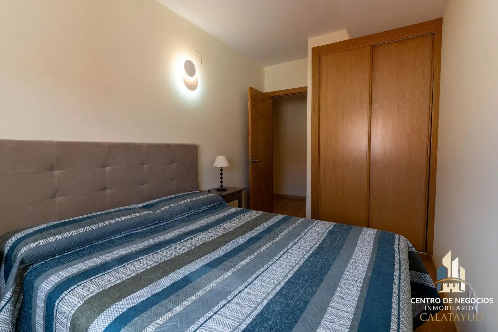 Schlafzimmer von Wohnung zum Verkauf in Calatayud mit Heizung, Parkett und Terrasse