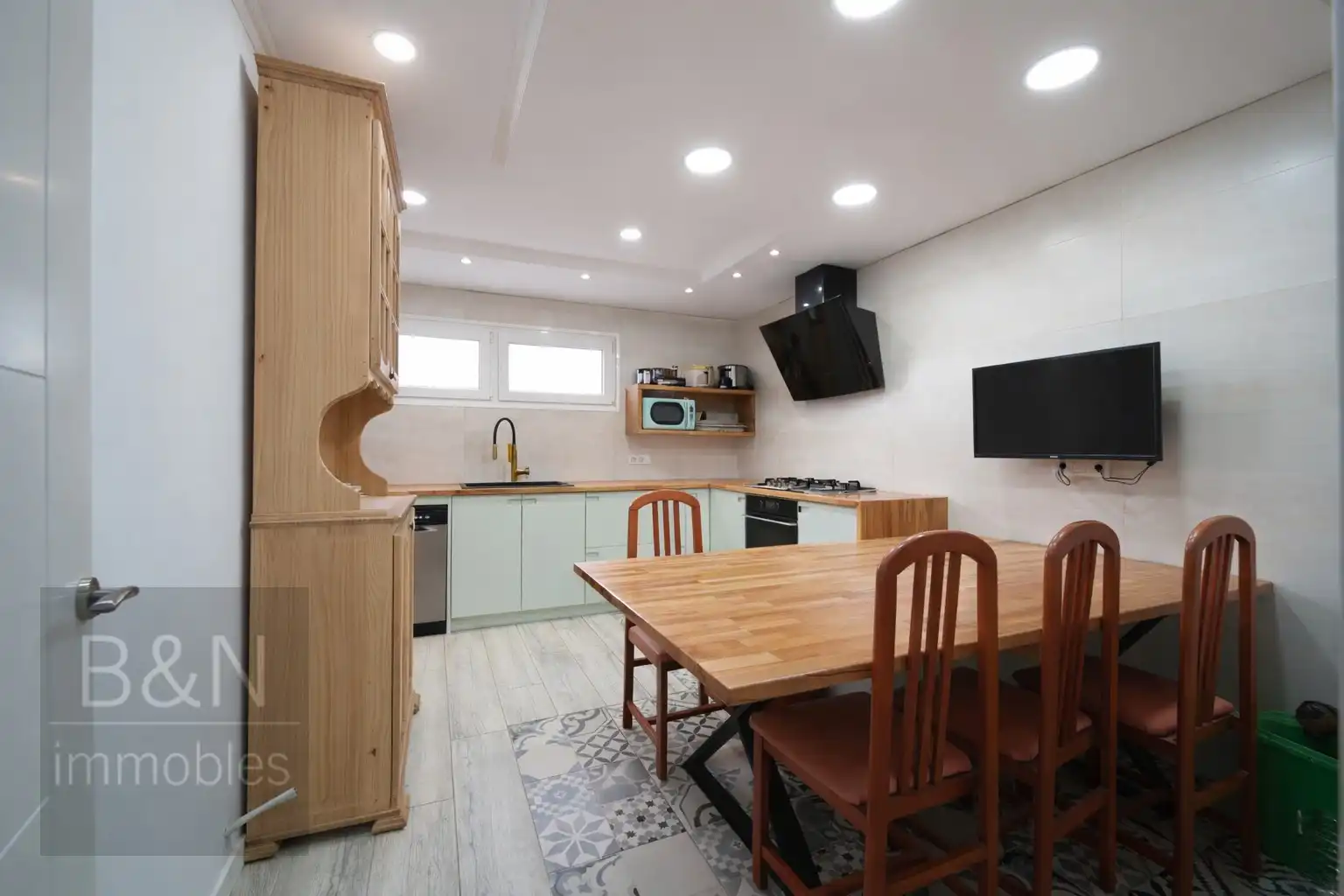 Kitchen of Houses for sale in Terrassa  with Air Conditioner, Heating and Terrace