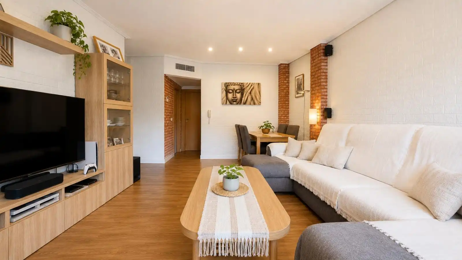 Sala de estar de Casa o chalet en venta en Murcia con Aire acondicionado, Terraza y Trastero