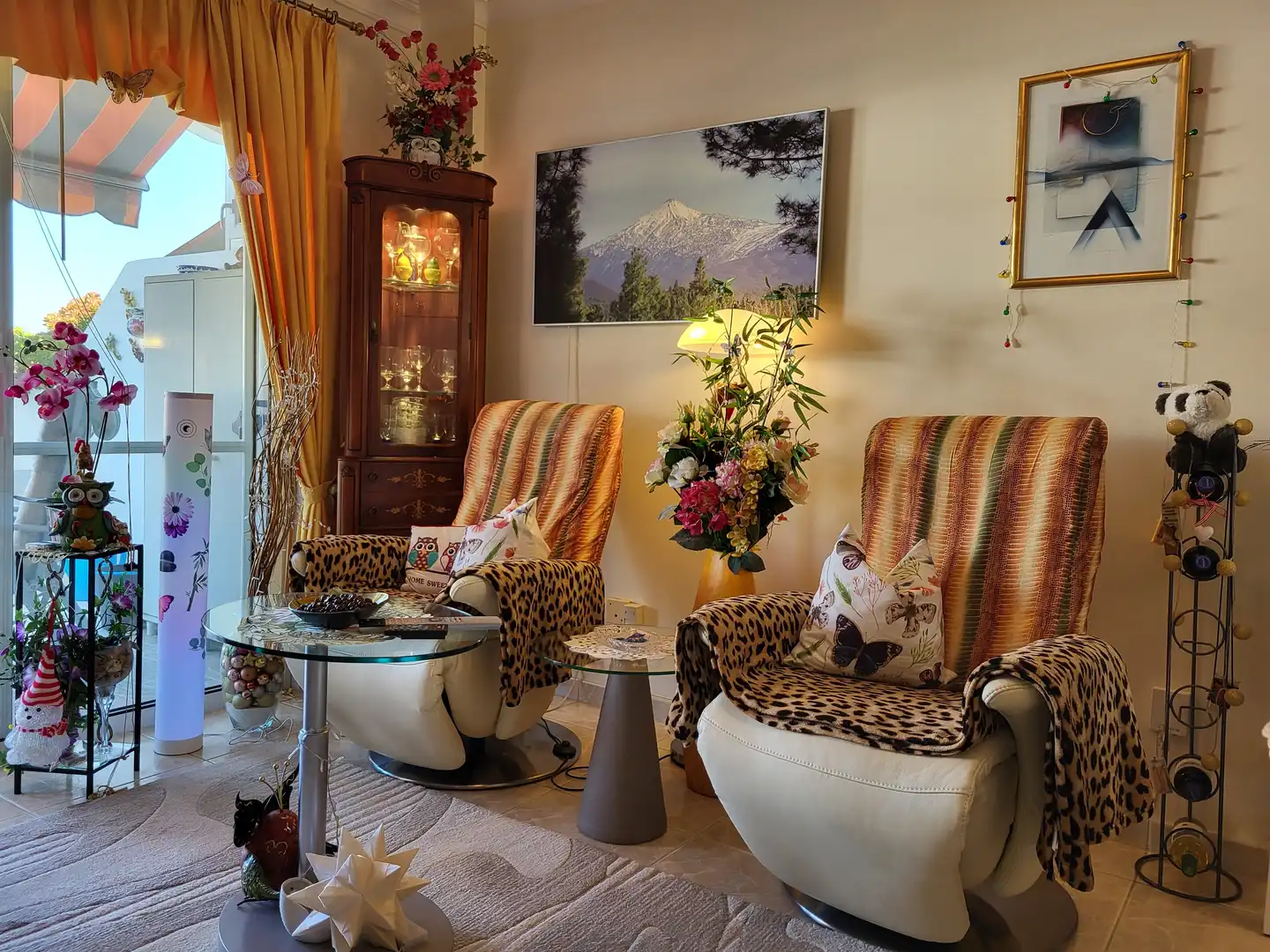 Living room of Attic for sale in Puerto de la Cruz  with Terrace, Swimming Pool and Furnished